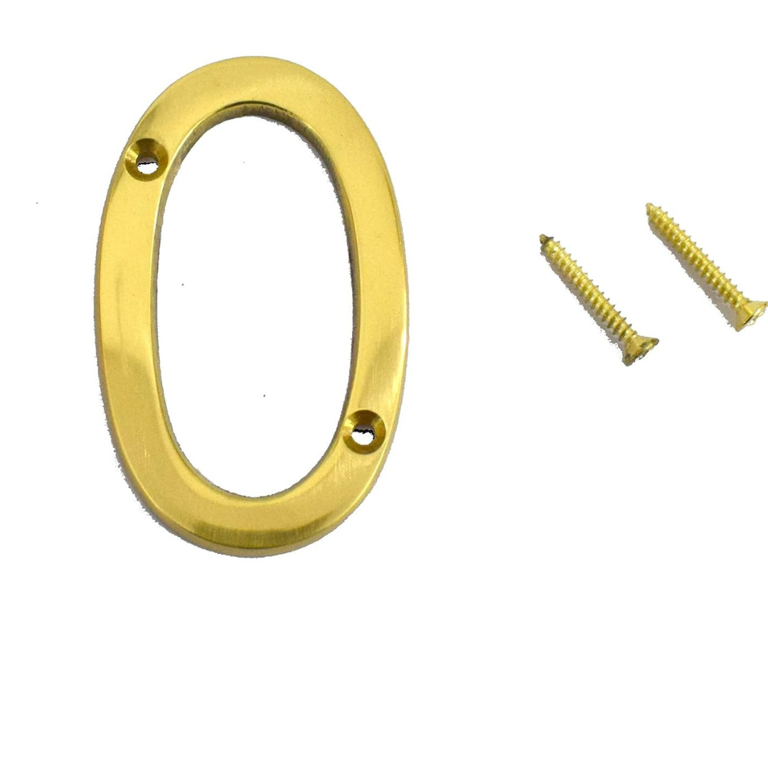 WIGANO 3 Inches House Door Number 0